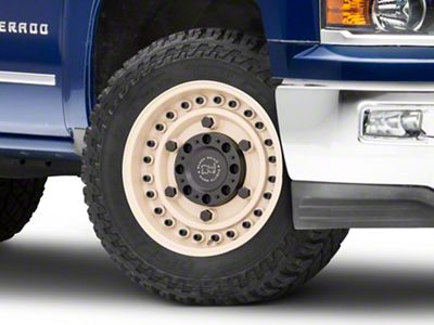 Black Rhino Armory Desert Sand 6-Lug Wheel; 18x9.5; 6mm Offset (19-24 Silverado 1500)