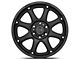 Black Rhino Glamis Matte Black 6-Lug Wheel; 17x9; 12mm Offset (19-24 Silverado 1500)