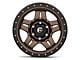 Fuel Wheels Anza Matte Bronze with Black Ring 6-Lug Wheel; 18x9; 1mm Offset (19-25 Silverado 1500)