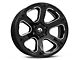 Fuel Wheels Beast Gloss Black Milled 6-Lug Wheel; 20x9; 20mm Offset (19-24 Silverado 1500)