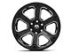 Fuel Wheels Beast Gloss Black Milled 6-Lug Wheel; 20x9; 20mm Offset (19-24 Silverado 1500)