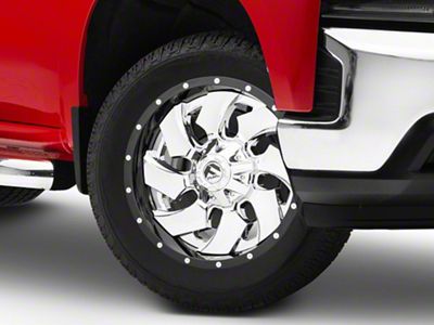 Fuel Wheels Cleaver Chrome 6-Lug Wheel; 20x9; 20mm Offset (19-24 Silverado 1500)