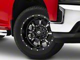 Fuel Wheels Krank Matte Black Milled 6-Lug Wheel; 20x10; -24mm Offset (19-24 Silverado 1500)