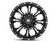 Fuel Wheels Krank Matte Black Milled 6-Lug Wheel; 20x10; -24mm Offset (19-24 Silverado 1500)