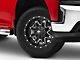 Fuel Wheels Lethal Matte Black Milled 6-Lug Wheel; 18x9; 20mm Offset (19-24 Silverado 1500)