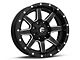 Fuel Wheels Maverick Matte Black Milled 6-Lug Wheel; 17x9; 1mm Offset (19-24 Silverado 1500)