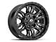 Fuel Wheels Sledge Gloss Black Milled 6-Lug Wheel; 17x9; 1mm Offset (19-24 Silverado 1500)