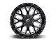 Fuel Wheels Titan Gloss Black Milled 6-Lug Wheel; 20x9; 20mm Offset (19-25 Silverado 1500)