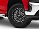 Fuel Wheels Triton Gloss Black Milled 6-Lug Wheel; 18x9; 1mm Offset (19-24 Silverado 1500)