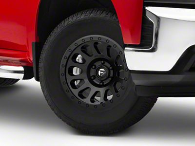 Fuel Wheels Vector Matte Black 6-Lug Wheel; 17x8.5; 7mm Offset (19-24 Silverado 1500)