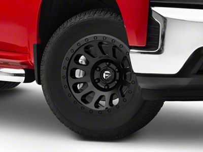 Fuel Wheels Vector Matte Black 6-Lug Wheel; 18x9; 1mm Offset (19-25 Silverado 1500)