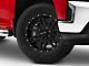 Raceline Injector Black 6-Lug Wheel; 18x9; 18mm Offset (19-24 Silverado 1500)