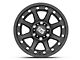 XD Addict Matte Black 6-Lug Wheel; 17x9; -12mm Offset (19-24 Silverado 1500)