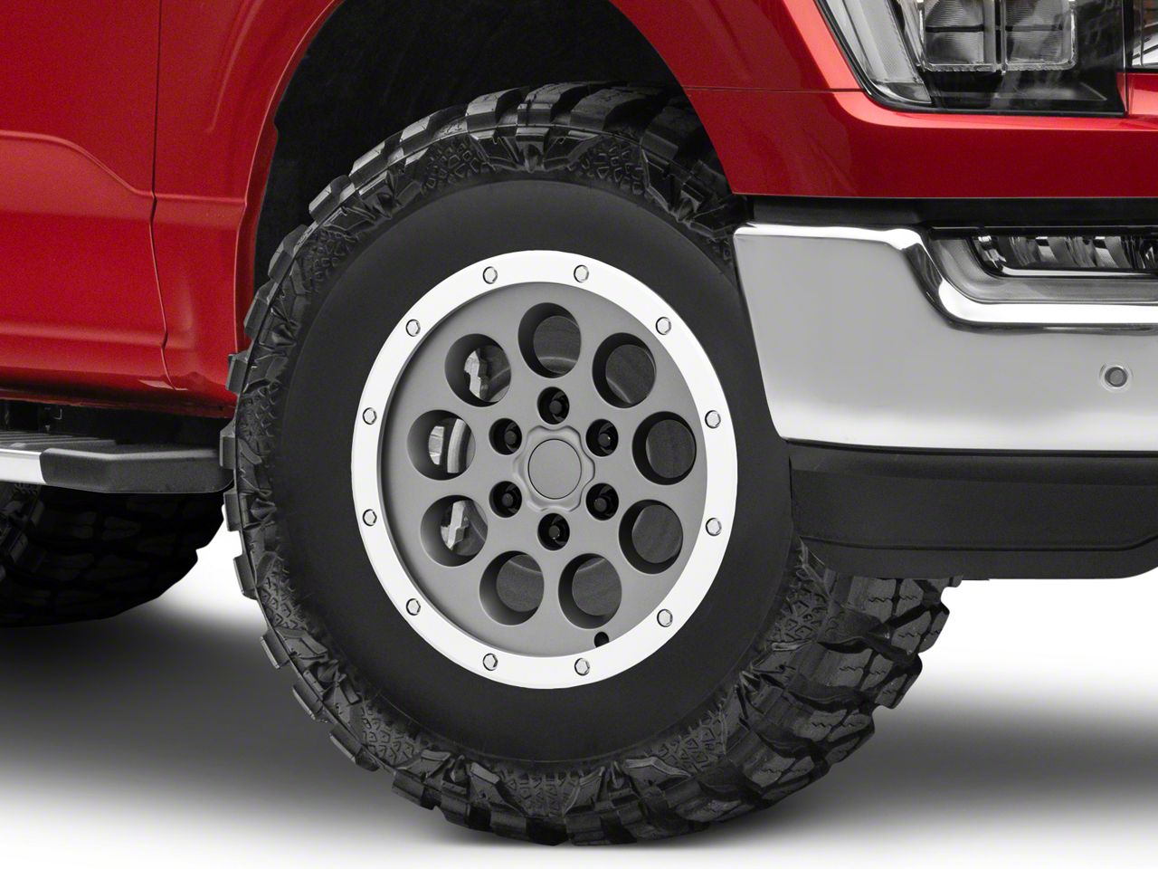 F 150 Gen1 Raptor Beadlock Style Charcoal 6 Lug Wheel 17x85 34mm Offset 21 25 F 150 Free 6022