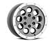 Gen1 Raptor Beadlock Style Charcoal 6-Lug Wheel; 17x8.5; 34mm Offset (21-25 F-150)