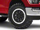 Gen1 Raptor Beadlock Style Matte Black 6-Lug Wheel; 17x8.5; 34mm Offset (21-25 F-150)