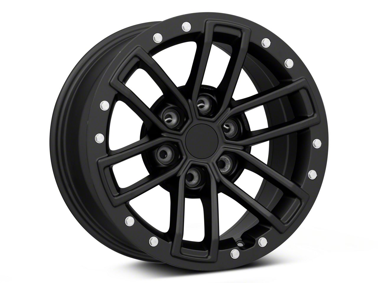 F 150 Raptor Beadlock Style Matte Black 6 Lug Wheel 17x85 34mm Offset 21 25 F 150 Free 6295