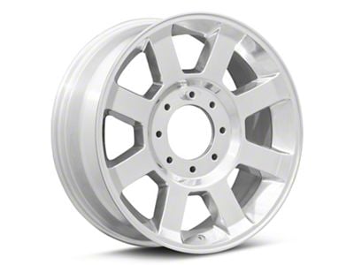 OE 8-Spoke Style Polished 8-Lug Wheel; 20x8; 40mm Offset (23-25 F-250 Super Duty)