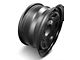 5-Slot Replica Steel Black 8-Lug Wheel; 17x7.5; 40mm Offset (23-24 F-350 Super Duty SRW)