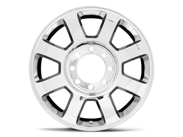 OE 8-Spoke Style Chrome 8-Lug Wheel; 20x8; 40mm Offset (23-24 F-350 Super Duty SRW)