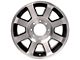 OE 8-Spoke Style Satin Black Machined 8-Lug Wheel; 20x8; 40mm Offset (23-24 F-350 Super Duty SRW)