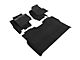 3D MAXpider Elegant Hybrid Perfect Fit Front and Rear Floor Liners; Black (15-24 F-150 SuperCrew)