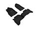 3D MAXpider Elegant Perfect Fit Carpet Front and Rear Floor Liners; Black (19-24 Ranger SuperCrew)