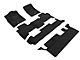 3D MAXpider Elegant Perfect Fit Carpet Front, Second Row and Third Row Floor Liners; Black (15-20 Yukon w/ 2nd Row Bench Seat)