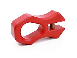 41.22 Synthetic Rope Winch Shackle; Red