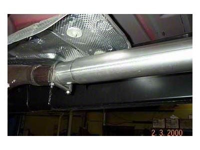 2.50-Inch Stainless Dual Exhaust System with HVS Welded Muffler; Rear Exit (04-08 4.6L F-150)