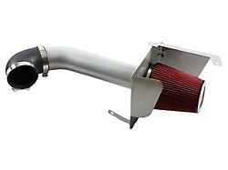 Cold Air Intake; Silver (07-08 4.8L Sierra 1500)