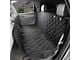 4Knines Dog Rear Seat Cover with Hammock; Regular (Universal; Some Adaptation May Be Required)