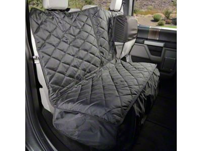 4Knines Multi-Function Second Row Seat Cover with Hammock; Driver Side (09-24 RAM 1500 Crew Cab)