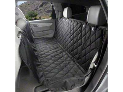 4Knines Dog Rear Seat Cover with Hammock; XL (Universal; Some Adaptation May Be Required)