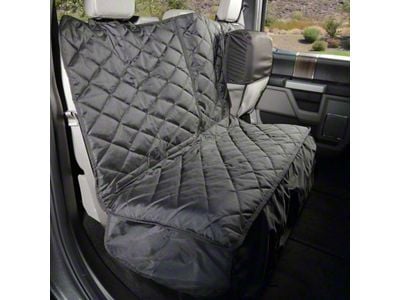 4Knines Multi-Function Second Row Seat Cover with Hammock; Driver Side (10-24 RAM 2500 Crew Cab)