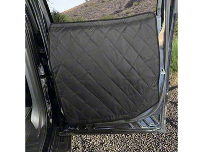 4Knines XL Car Door Covers; Black (Universal; Some Adaptation May Be Required)