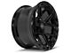 4Play 4P55 Brushed Black 5-Lug Wheel; 20x10; -18mm Offset (02-08 RAM 1500, Excluding Mega Cab)