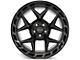 4Play 4P55 Brushed Black 5-Lug Wheel; 20x12; -44mm Offset (02-08 RAM 1500, Excluding Mega Cab)