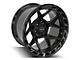 4Play 4P55 Brushed Black 5-Lug Wheel; 20x12; -44mm Offset (02-08 RAM 1500, Excluding Mega Cab)