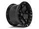 4Play 4P55 Brushed Black 5-Lug Wheel; 20x12; -44mm Offset (02-08 RAM 1500, Excluding Mega Cab)