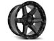 4Play 4P63 Brushed Black 5-Lug Wheel; 20x10; -18mm Offset (02-08 RAM 1500, Excluding Mega Cab)