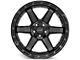 4Play 4P63 Brushed Black 5-Lug Wheel; 20x10; -18mm Offset (02-08 RAM 1500, Excluding Mega Cab)