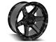 4Play 4P63 Brushed Black 5-Lug Wheel; 20x10; -18mm Offset (02-08 RAM 1500, Excluding Mega Cab)