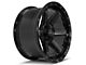 4Play 4P63 Brushed Black 5-Lug Wheel; 20x10; -18mm Offset (02-08 RAM 1500, Excluding Mega Cab)