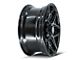 4Play 4P06 Brushed Black 8-Lug Wheel; 20x9; 0mm Offset (03-09 RAM 2500)