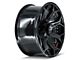 4Play 4P80R Brushed Black 8-Lug Wheel; 20x9; 0mm Offset (03-09 RAM 2500)