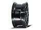 4Play 4P83 Brushed Black 8-Lug Wheel; 20x9; 0mm Offset (03-09 RAM 3500 SRW)