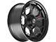 4Play Forged Series 4PF6 Matte Black Center with Gloss Black Barrel 8-Lug Wheel; 20x9; 0mm Offset (03-09 RAM 3500 SRW)