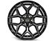 4Play 4P06 Brushed Black 6-Lug Wheel; 20x10; -18mm Offset (04-08 F-150)