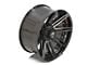 4Play 4P08 Brushed Black 6-Lug Wheel; 20x10; -18mm Offset (04-08 F-150)